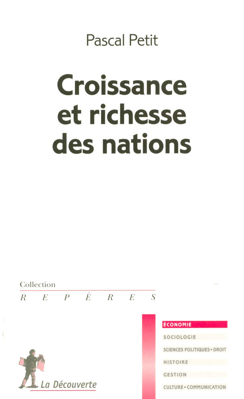 Croissance et richesse des nations 9782707145970