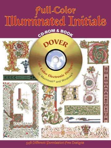 Illuminated initials cd rom & book 9780486995878