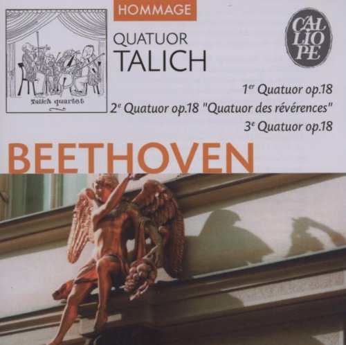 Beethoven : Quatuors op. 18 n° 1, n° 2 "quatuor des révérences" et n° 3 0794881842629