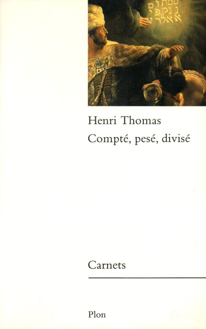 Compté, pesé, divisé 9782259021845