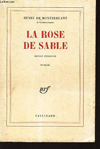 La rose de sable 9782070272198