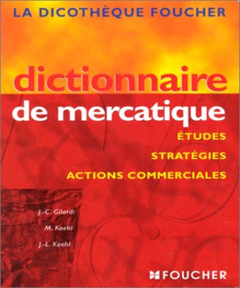 Dictionnaire de mercatique 9782216084869