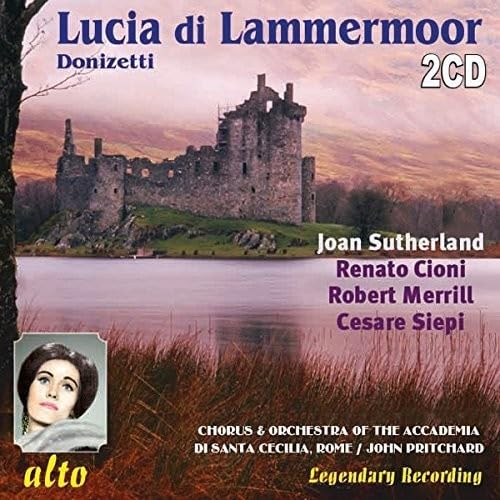 Donizetti : Lucia Di Lammermoor. Sutherland, Merrill, Siepi, Pritchard. 5055354420252