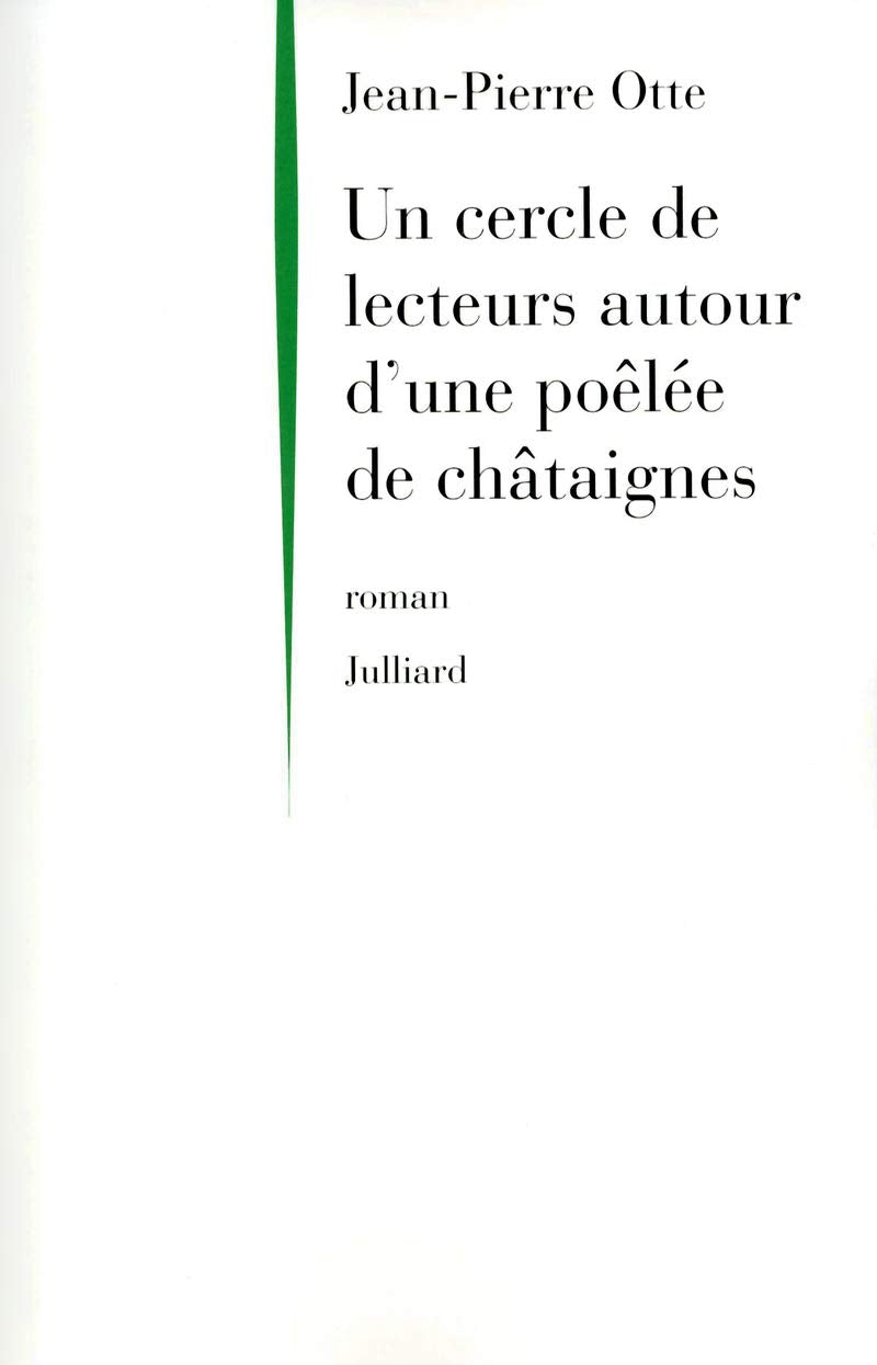 Un cercle de lecteurs autour d'une poêlée de châtaignes 9782260015130