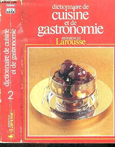 DIC.CUISINE&GASTR.T.2 REFERENCES 9782037010092