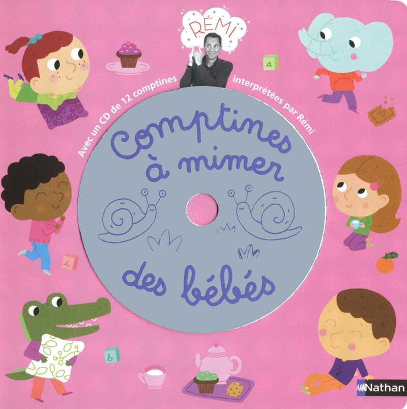 Comptines à mimer pour bébés livre (CD inclus) 9782092534427
