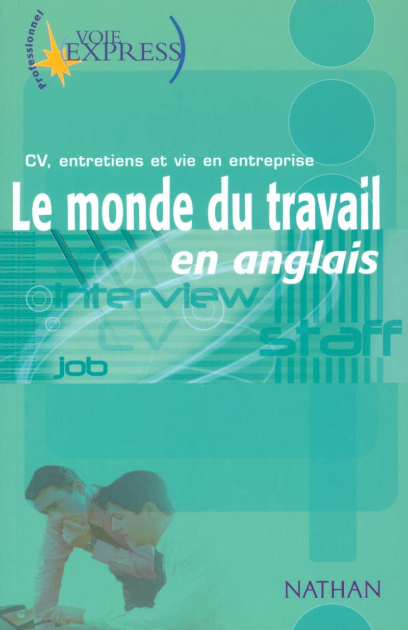 Le Monde du travail en anglais 9782098867567