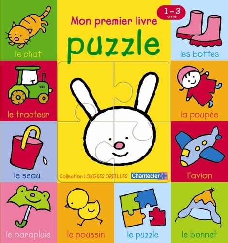 Mon premier livre puzzle: 1-3 ans 9782803447657