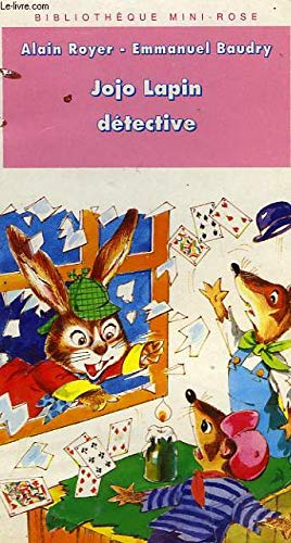 Jojo Lapin Detective 9782010194801