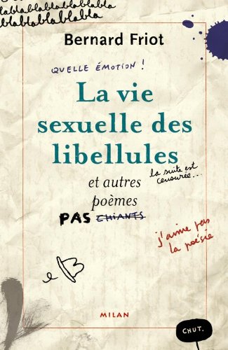 La vie sexuelle des libellules 9782745952882
