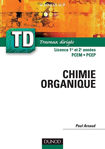 TD de chimie organique 9782100489794