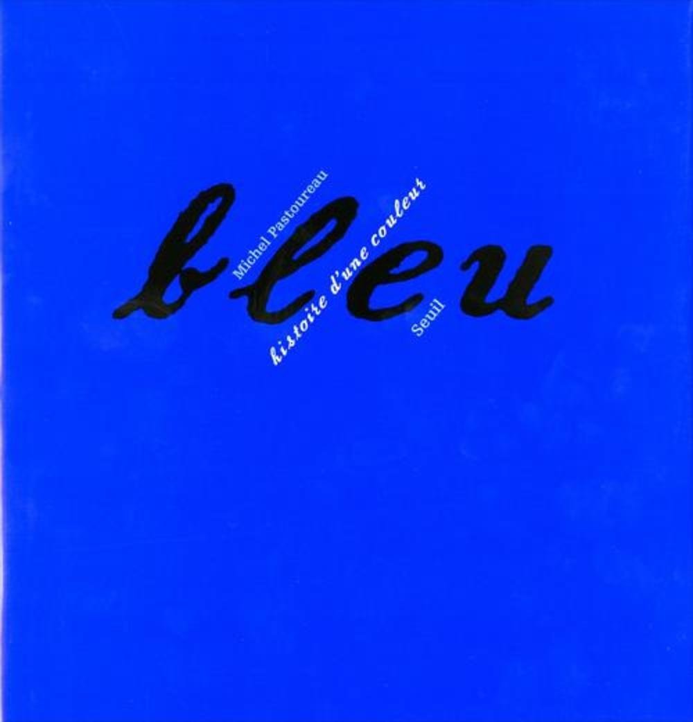 Bleu histoire d'une couleur 9782020204750