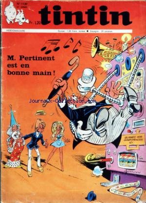 TINTIN [No 1139] du 27/08/1970 