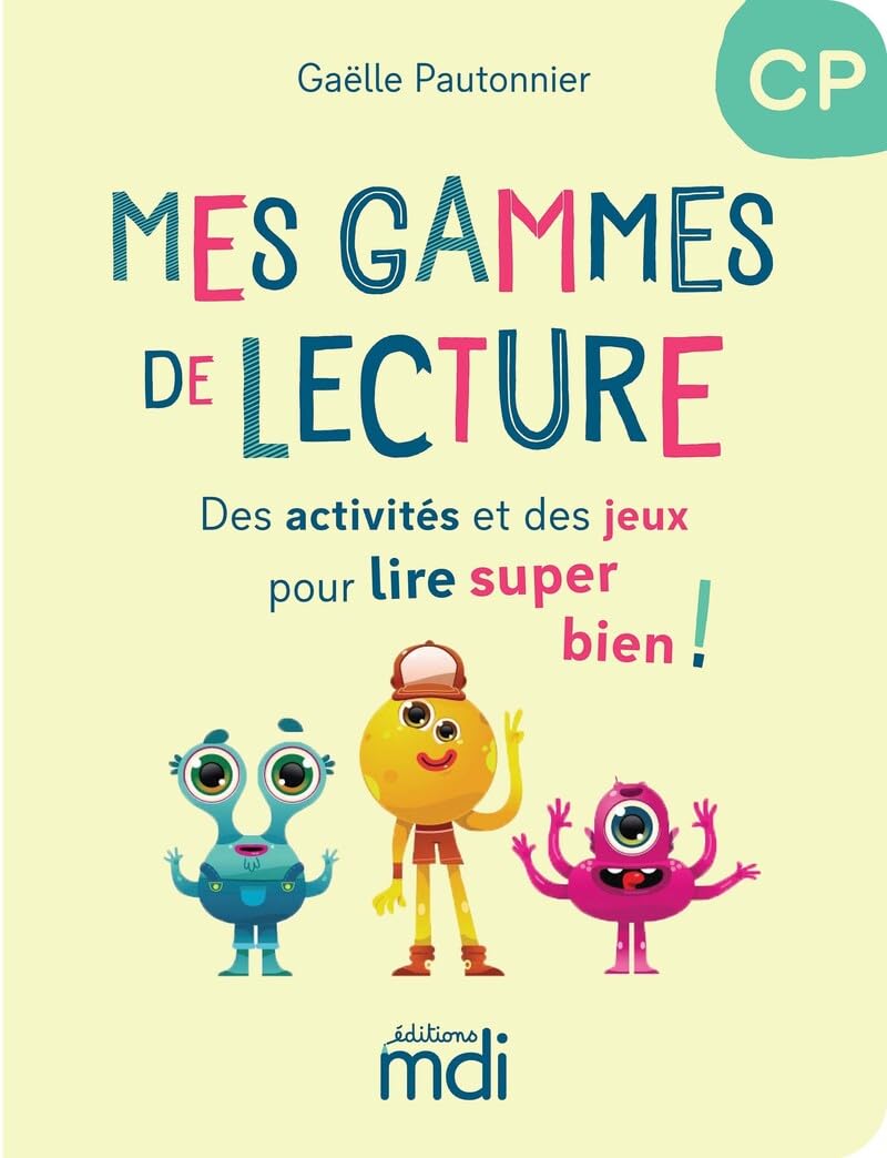 Mes gammes de lecture - cahier CP 9782223114252
