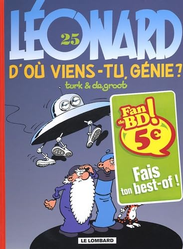 Léonard, tome 25 : D'où viens-tu génie ? 9782803621118