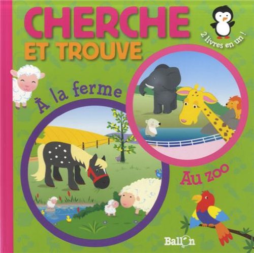 Cherche et trouve à la ferme, au zoo 9789037487701