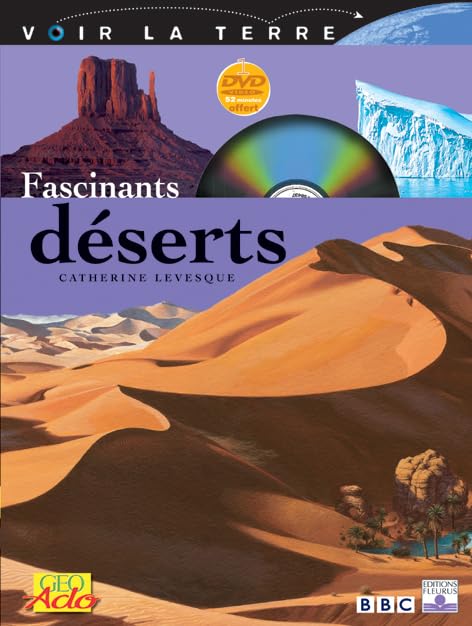 Fascinants déserts (+ DVD) 9782215052821