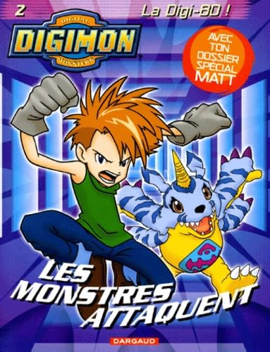 Digimon, tome 2 : Les monstres attaquent 9782205052350
