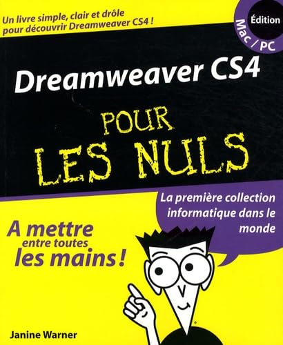 DREAMWEAVER CS4 POUR LES NULS 9782754011358