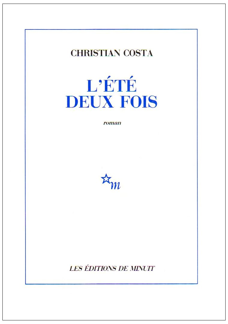 L'été, deux fois 9782707313218