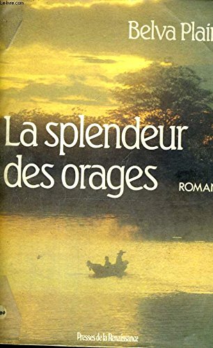 La Splendeur Des Orages 9782856162606