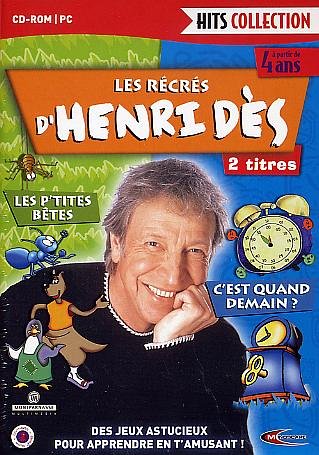 Henri Dès - 2 titres : Les p'tites bêtes + C'est quand demain 5390102466954