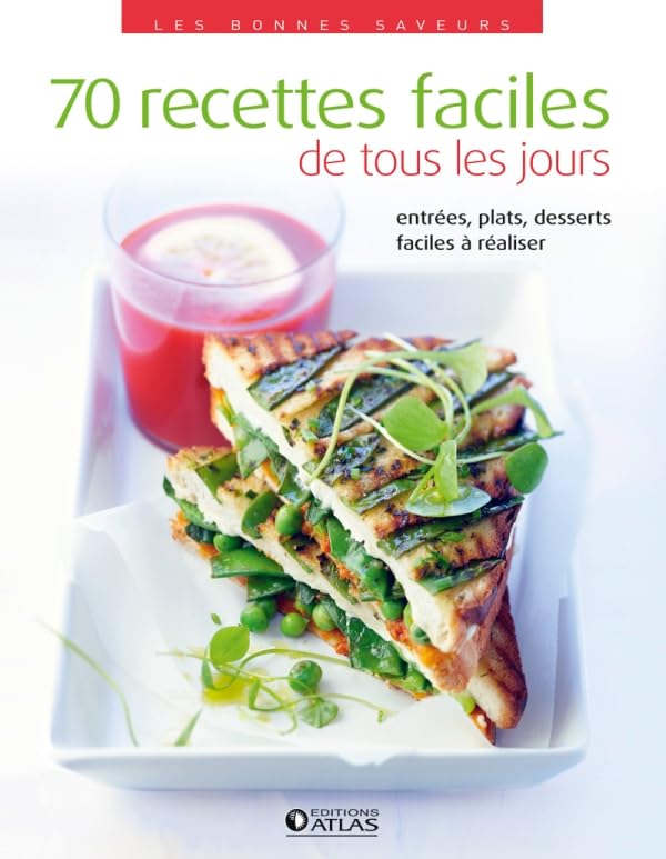 70 recettes faciles de tous les jours 9782723482790