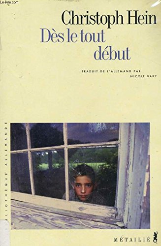 Dès le tout début 9782864244363
