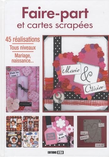FAIRE PART ET CARTES SCRAPEES (0) 9782353552276