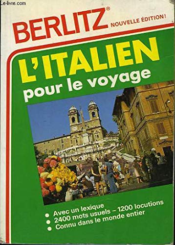 Italien pour le voyage (l') 9782831507668