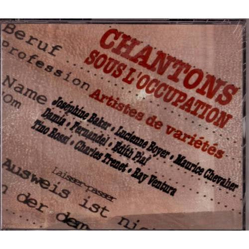 CHANTONS SOUS L'OCCUPATION 3306649543029