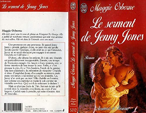 Le serment de Jenny Jones 9782290052129