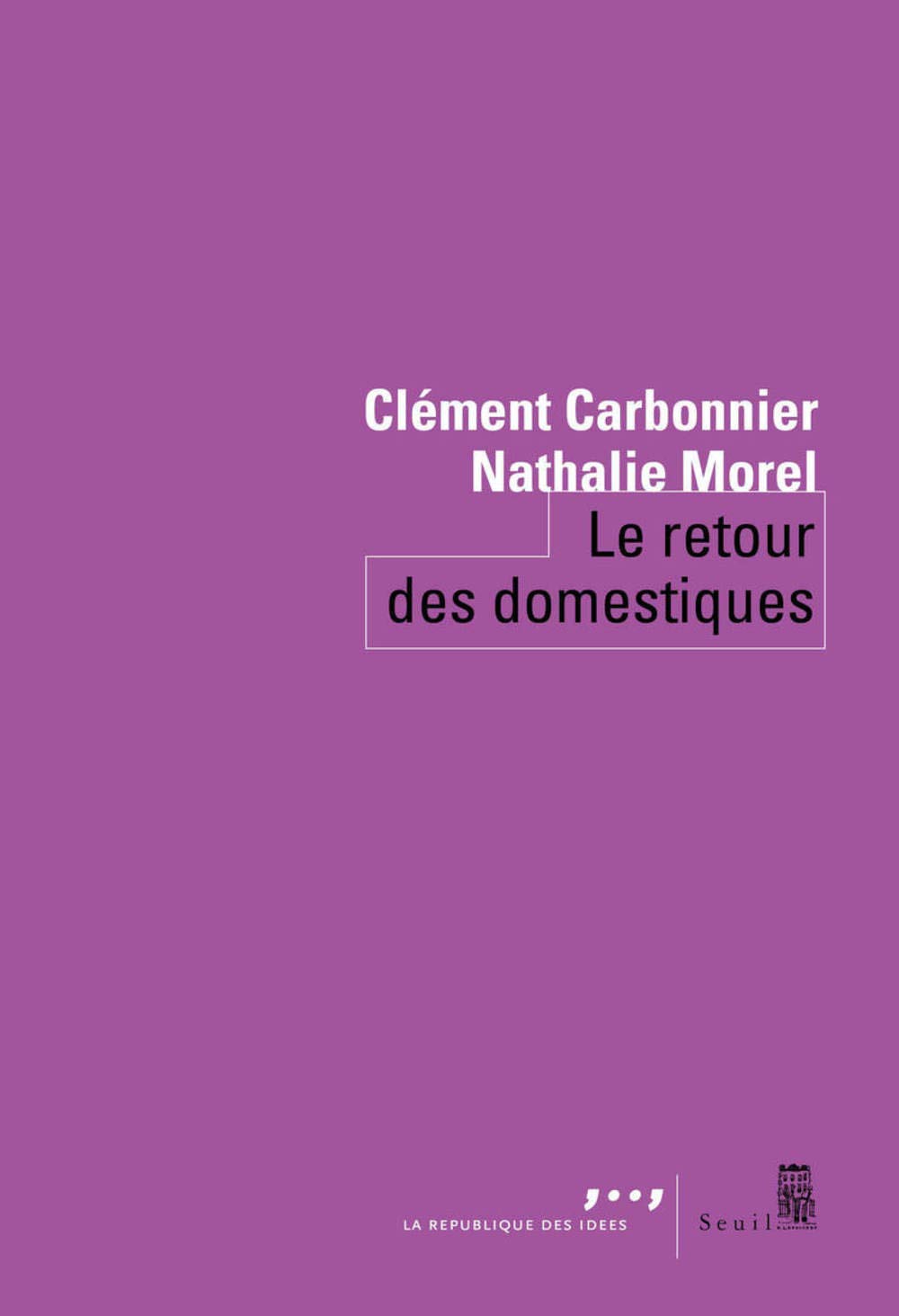 Le Retour des domestiques 9782021399042