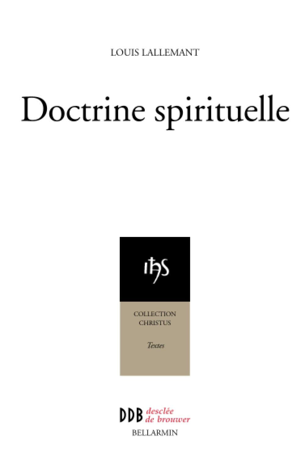 Doctrine spirituelle 9782220063263