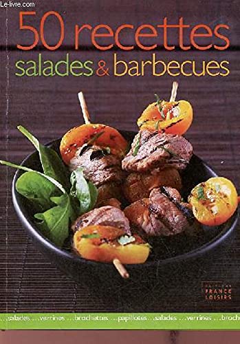 50 recettes salades et barbecue 9782298002249