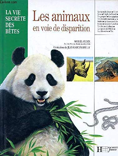 Les animaux en voie de disparition 9782010174643