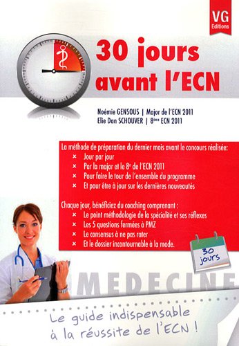 30 jours avant l'ECN 9782818305737