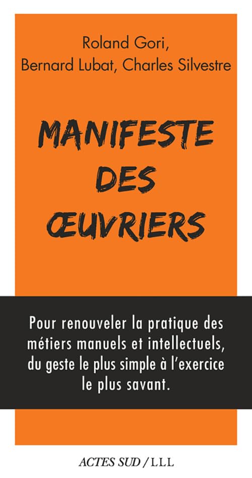 Manifeste des oeuvriers 9782330076870