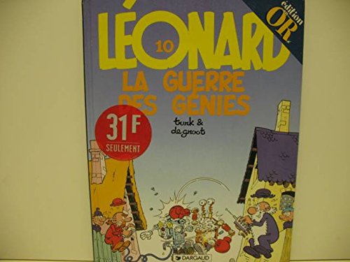 LEONARD 10. La Guerre des Génies 9782205048216