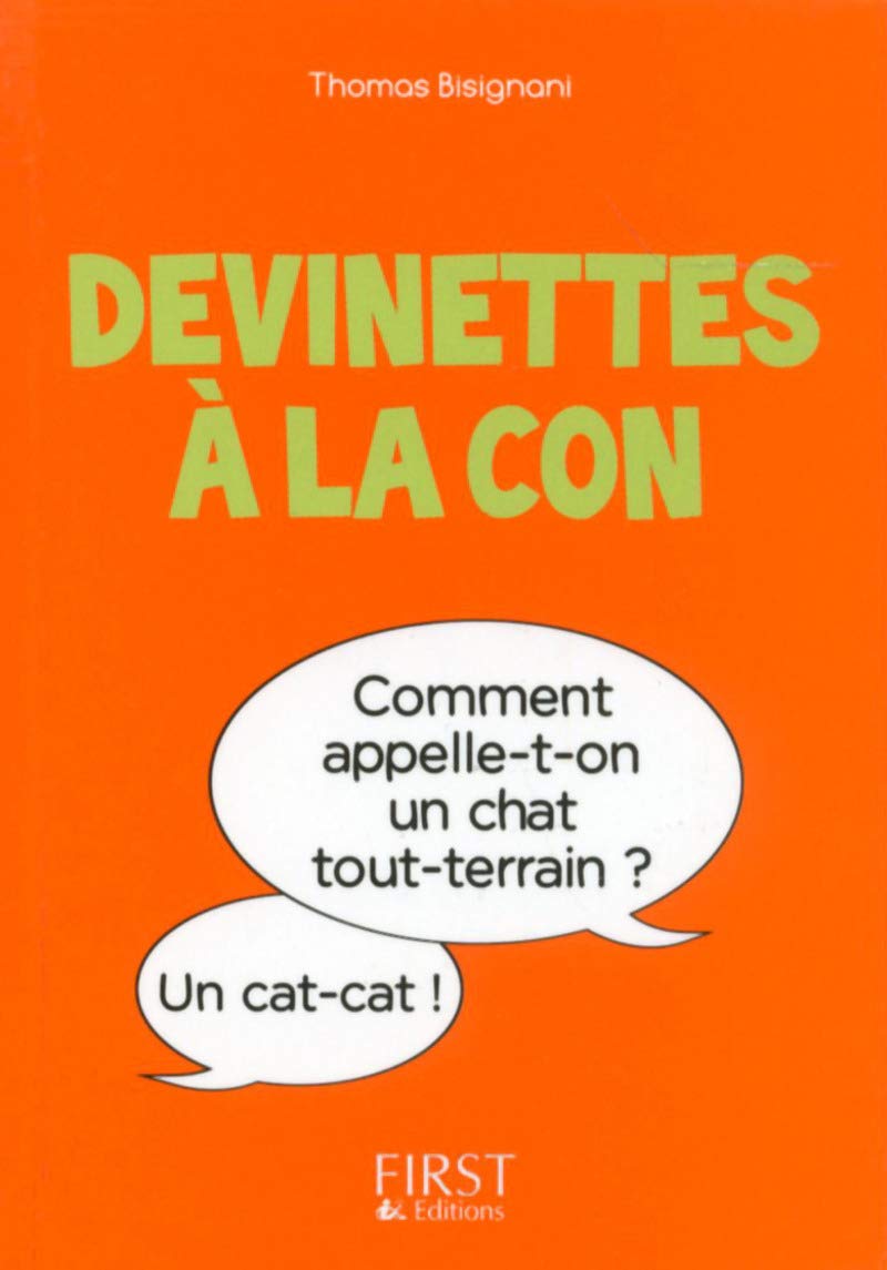 Petit Livre de - Devinettes à la con 9782754067423