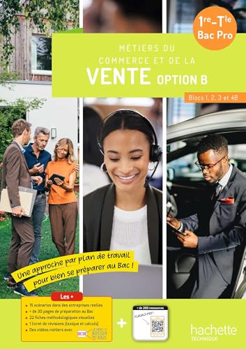 Métiers du commerce et de la vente option B 1re/Term Bac Pro (détachable) - Éd. 2025 9782017314714