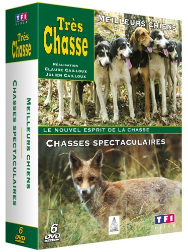 Très chasse : Meilleurs chiens / Chasses spectaculaires - Coffret 6 DVD 3384442084635