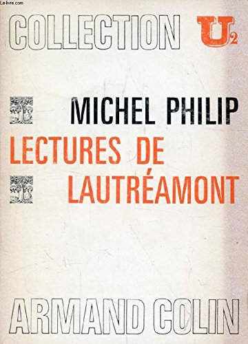 Lectures de Lautréamont 9782200320836
