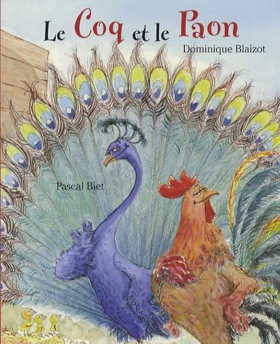 coq et le paon (le) 9782871426332