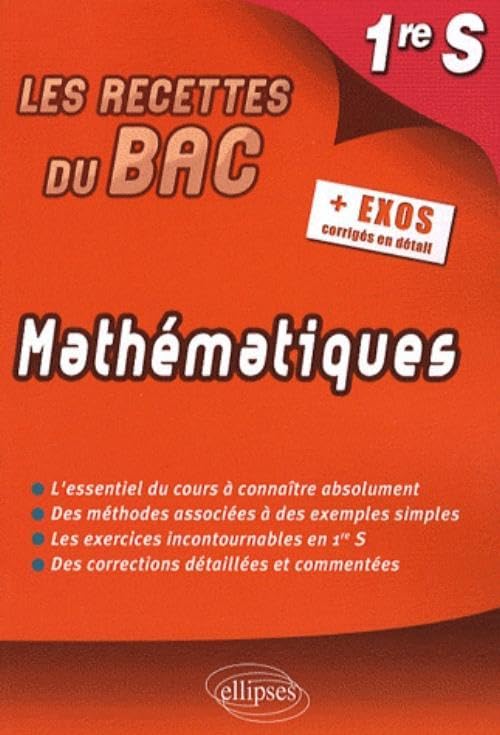 Mathématiques 1e S 9782729842833