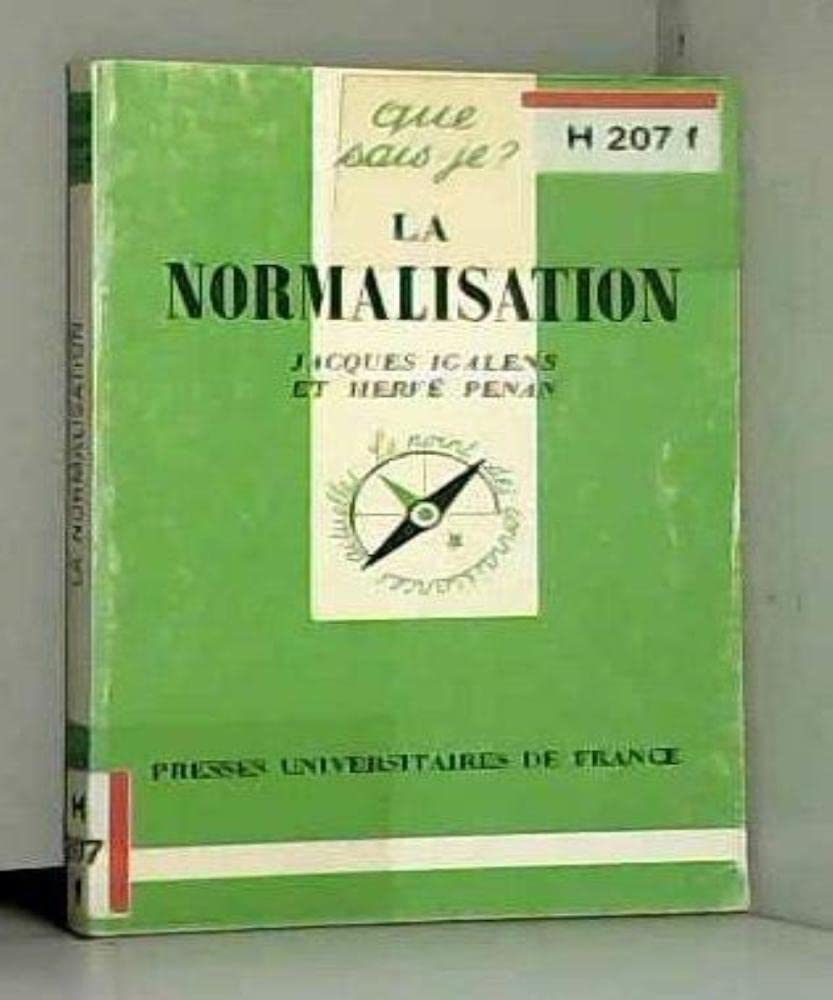 La normalisation 9782130464341