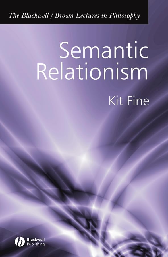 Semantic Relationism 9781405108430