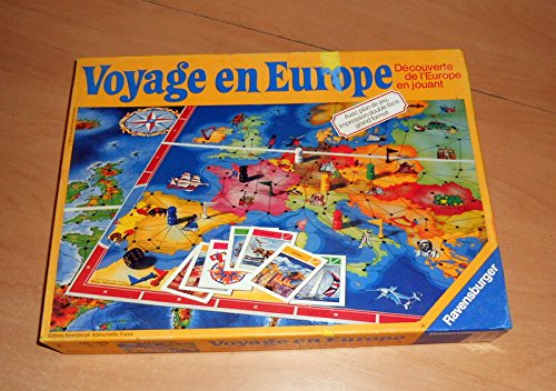 Voyage En Europe, Découverte De L'europe En Jouant - Éditions Jeu Ravensburger Attenschwiller 4005556010455