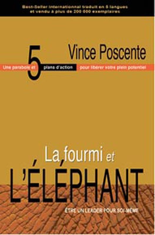 Fourmi et l'éléphant 9782894361900