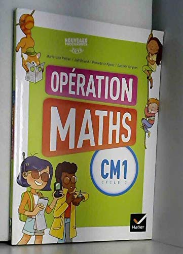 Operation Maths CM1 ed. 2016 - Manuel de l'Eleve Specimen 9782218999659